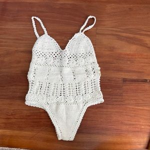 SHEMADEME crochet bathing suit with lining.